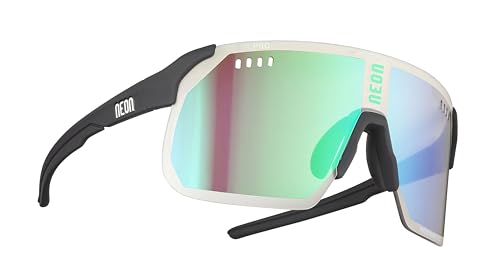 Neon Unisex Air Pro, Mattschwarz, Foto Plus Grün Sonnenbrille, Schwarz von Neon