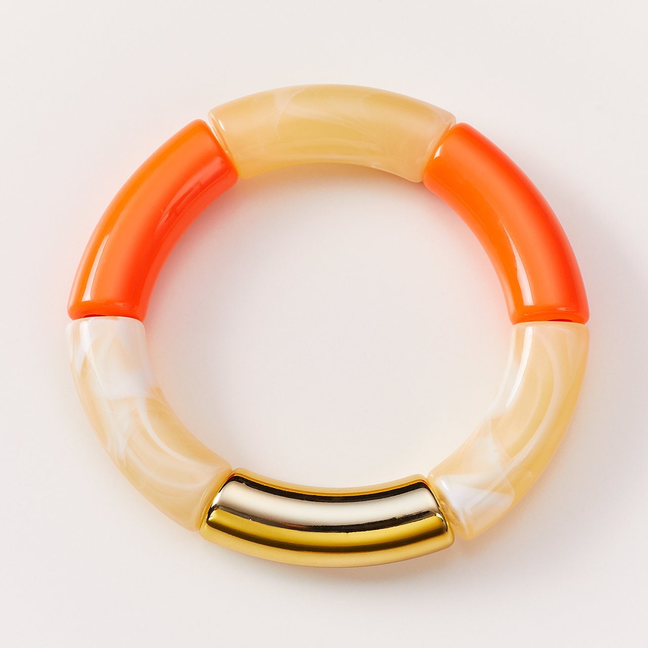 Armreif Retro Orange Armreif Retro Orange von NeonkissDE