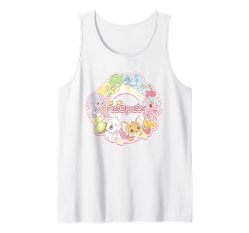 Neopets Baby Pets and Fruit Circle Virtual Pets Tank Top Neopets Baby Pets and Fruit Circle Virtual Pets Tank Top von Neopets