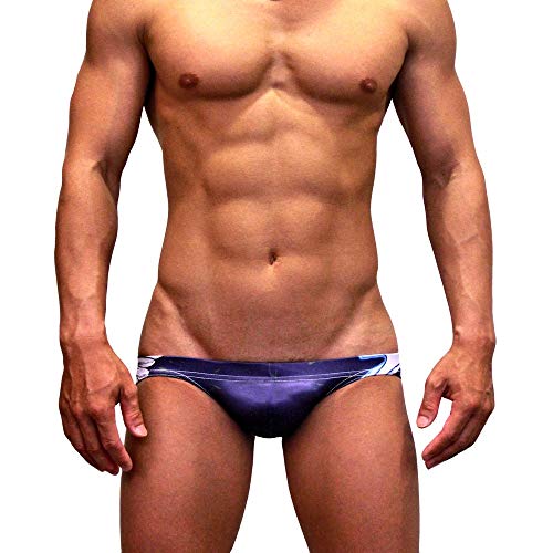 Neptune Scepter handgemacht Herren Push-Up Bikini Slip Badehose Brief - Nationalflagge von Neptune Scepter