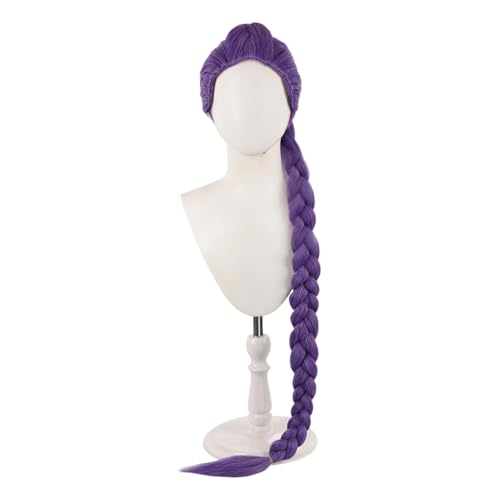 Kpop Dämon Hunter Kostüm Perücke Erwachsene, Mira Rumi Zoey Cosplay Wig Kinder, Huntr/x Anime Jäger Popsänger Idol Haarteil Mädchen Kinder für Karneval Halloween Party Rumi (A) von NerYuo