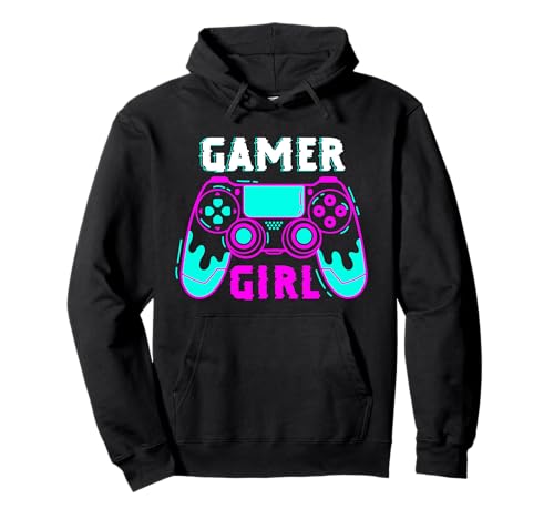 Gamer Girl Video Game Jungs Zocker Controller Computer Pullover Hoodie Gamer Girl Video Game Jungs Zocker Controller Computer Pullover Hoodie von Nerd Gamer dont Level Gaming Geek Gamen Frau Mann