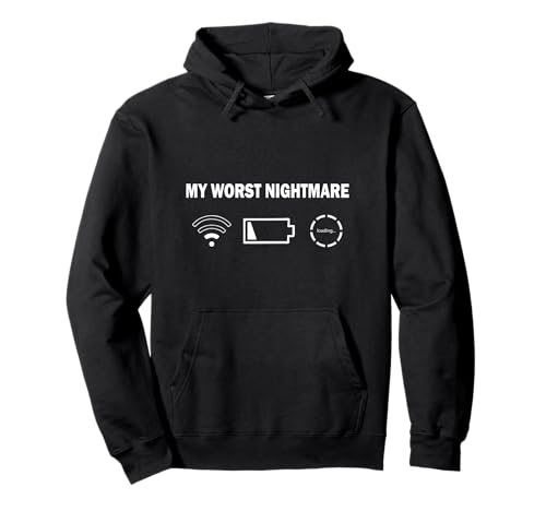 Mein schlimmster Albtraum Jungs Zocker Controller Computer Pullover Hoodie Mein schlimmster Albtraum Jungs Zocker Controller Computer Pullover Hoodie von Nerd Gamer dont Level Gaming Geek Gamen Frau Mann