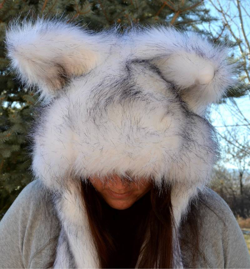 Wolf Scoodie | Kapuze Wolfsmütze Wolf Scoodie | Kapuze Wolfsmütze von NerdFreakinTastic