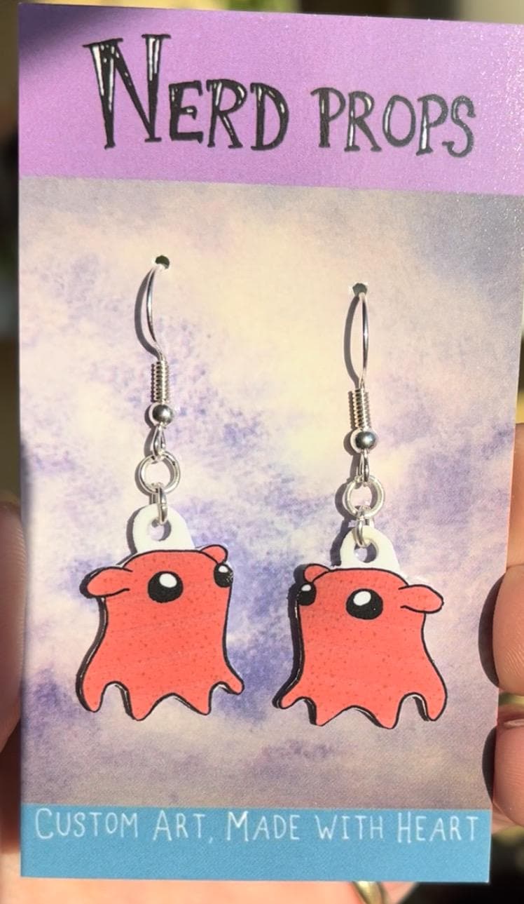 Dumbo Octopus Ohrringe | Peach Dumbo Octopus Ohrringe | Peach von NerdProps