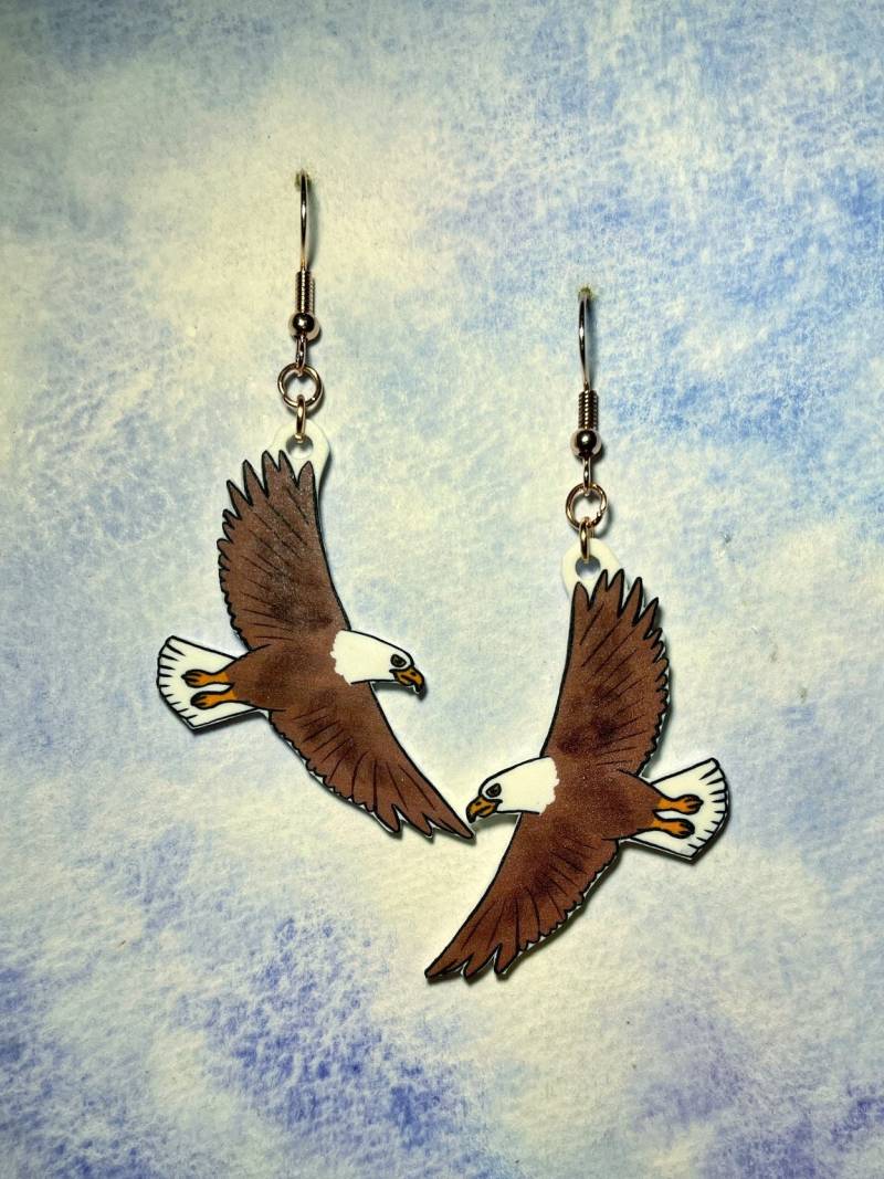 Weißkopfseeadler Ohrringe Weißkopfseeadler Ohrringe von NerdProps