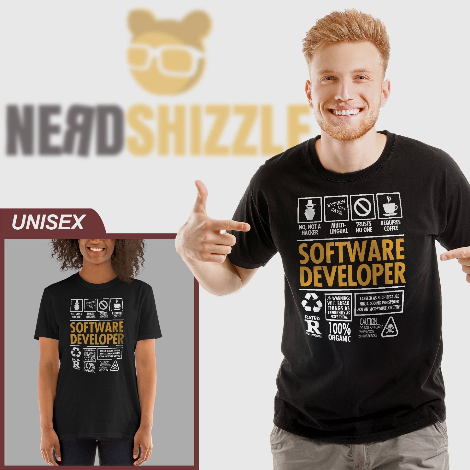 Software Programmierer Ingenieur "Not A Hacker" Lustiges T-Shirt Software Programmierer Ingenieur "Not A Hacker" Lustiges T-Shirt von NerdShizzle