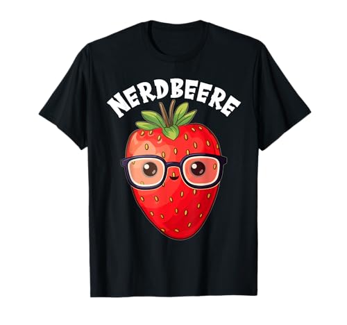 Nerdbeere Junge Mädchen Erdbeere Nerdy Nerd Erdbeeren T-Shirt von Nerdbeere Erdbeere Nerdy Nerd Jungen Erdbeeren