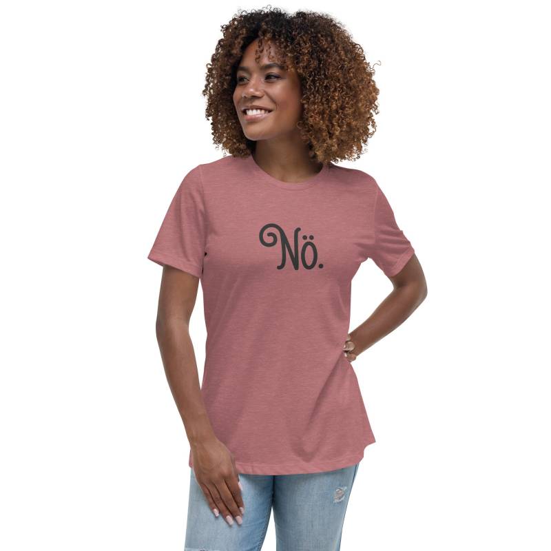 Spruch Nö. | T-Shirt Geschenkidee Spruch Nö. | T-Shirt Geschenkidee von NerdicSpirit