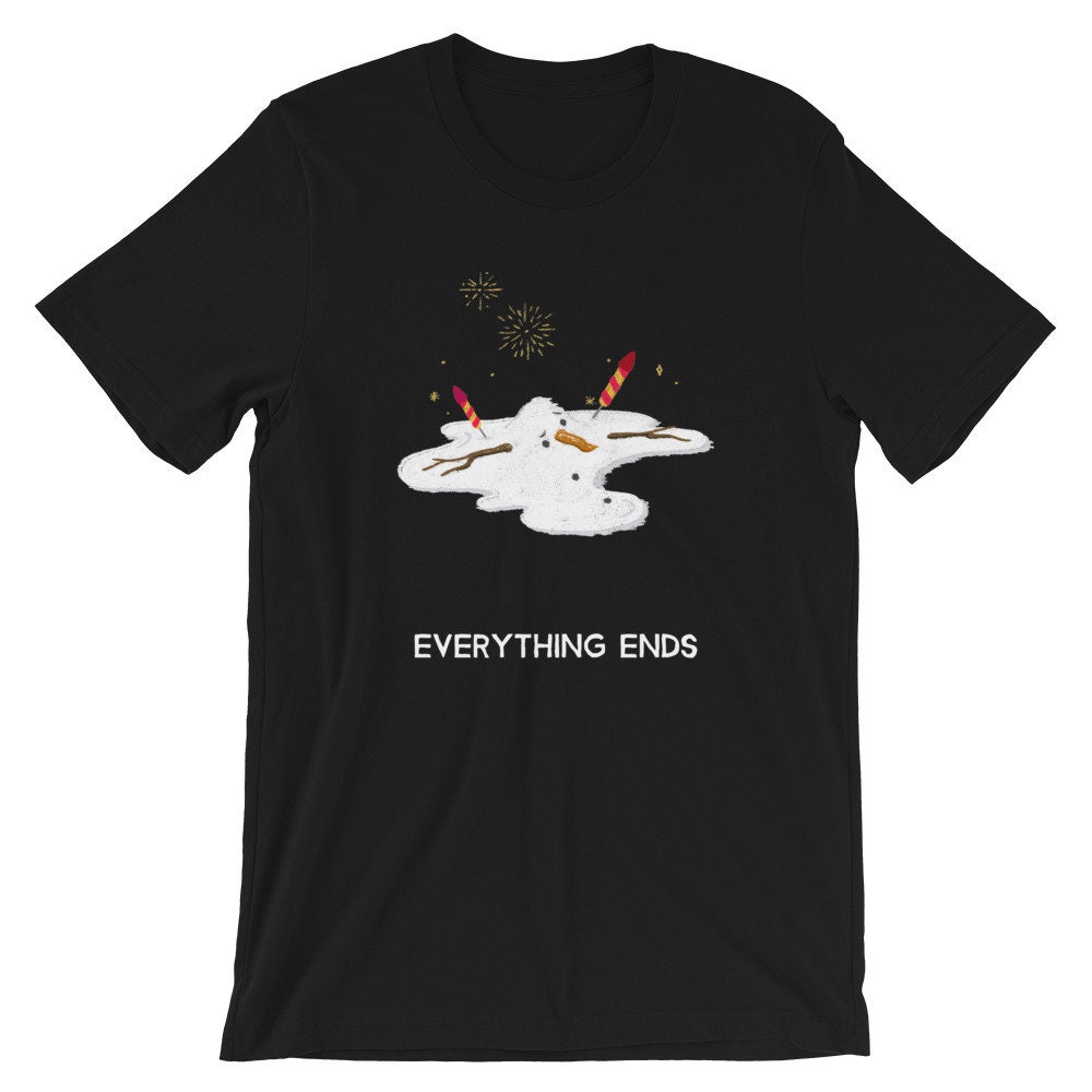 Alles Endet Schneemann | The Nihilism Collection - Weihnachts-T-Shirt Alles Endet Schneemann | The Nihilism Collection - Weihnachts-T-Shirt von NerdsAssembleUK
