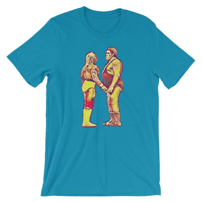 Hogan Vs. Andre - Wrestlemania Iii Wrestling T-Shirt Hogan Vs. Andre - Wrestlemania Iii Wrestling T-Shirt von NerdsAssembleUK