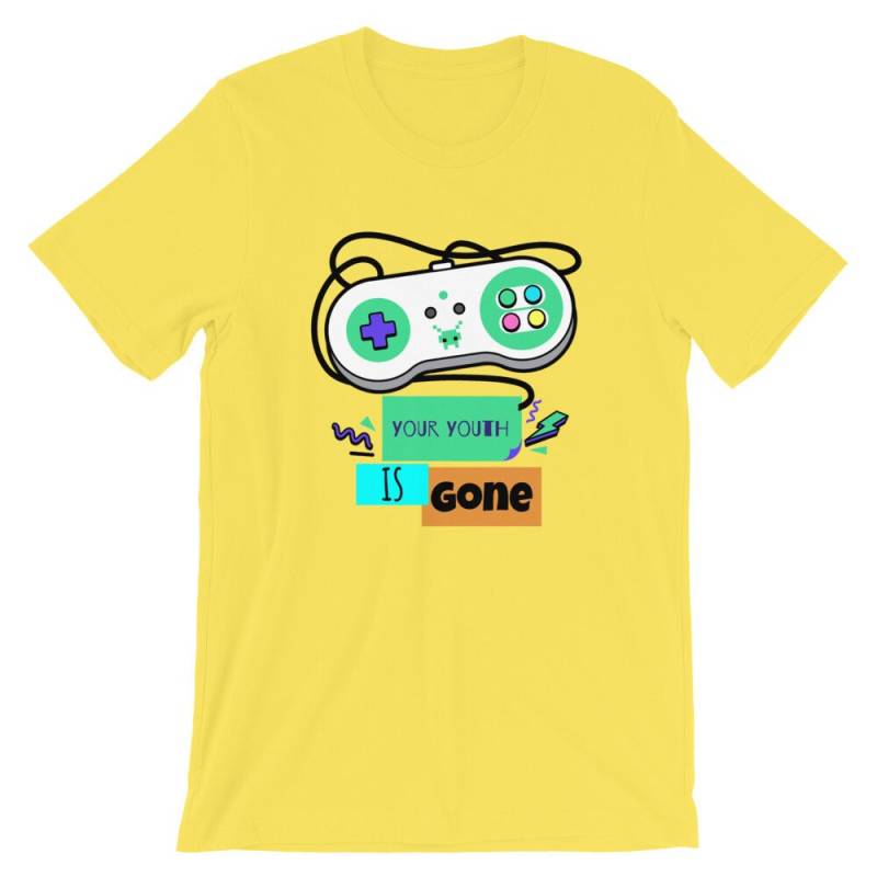 Snes Your Youth Is Gone | The Nihilism Collection - 90's Style T-Shirt Snes Your Youth Is Gone | The Nihilism Collection - 90's Style T-Shirt von NerdsAssembleUK