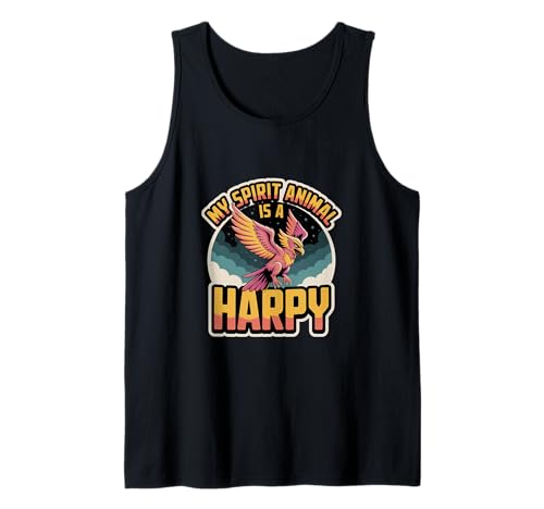 My Spirit Animal is A Harpyy, Suitable for Men Women. Tank Top My Spirit Animal is A Harpyy, Suitable for Men Women. Tank Top von Nerdy Spirit Animals Products