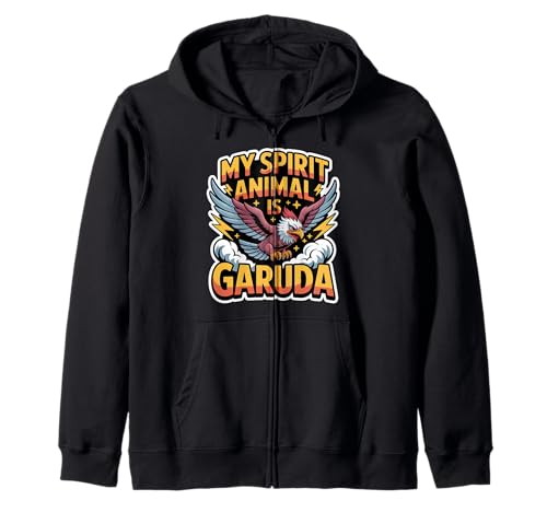 My Spirit Animal is Garuda geeignet für Männer und Frauen. Kapuzenjacke von Nerdy Spirit Animals Products