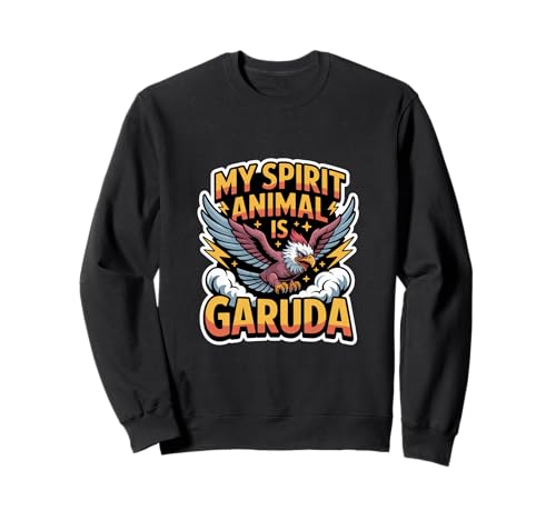 My Spirit Animal is Garuda geeignet für Männer und Frauen. Sweatshirt von Nerdy Spirit Animals Products