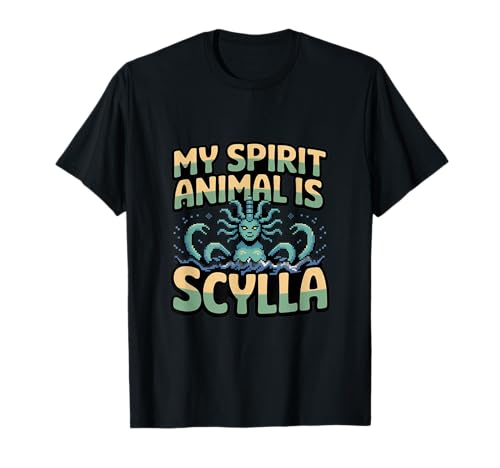 My Spirit Animal is Scylla Geeignet für Männer und Frauen. T-Shirt My Spirit Animal is Scylla Geeignet für Männer und Frauen. T-Shirt von Nerdy Spirit Animals Products