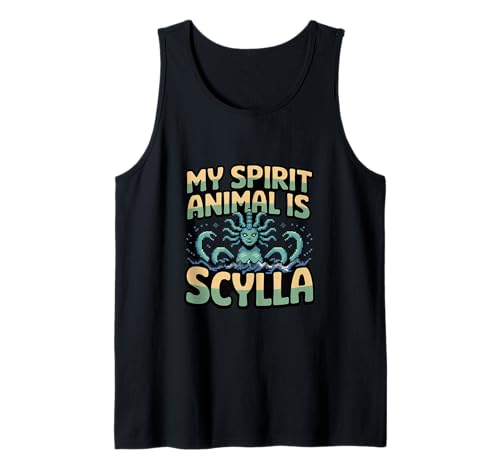 My Spirit Animal is Scylla Geeignet für Männer und Frauen. Tank Top My Spirit Animal is Scylla Geeignet für Männer und Frauen. Tank Top von Nerdy Spirit Animals Products