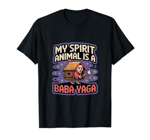 My Spirit Animal ist EIN Baba Yaga, geeignet für Männer und Frauen. T-Shirt My Spirit Animal ist EIN Baba Yaga, geeignet für Männer und Frauen. T-Shirt von Nerdy Spirit Animals Products