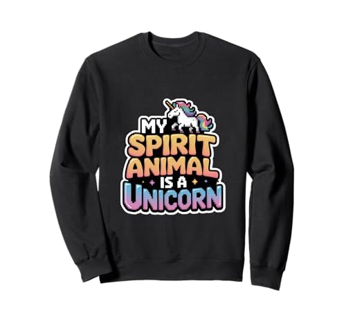 My Spirit Animal ist EIN Einhorn, geeignet für Männer und Frauen. Sweatshirt My Spirit Animal ist EIN Einhorn, geeignet für Männer und Frauen. Sweatshirt von Nerdy Spirit Animals Products