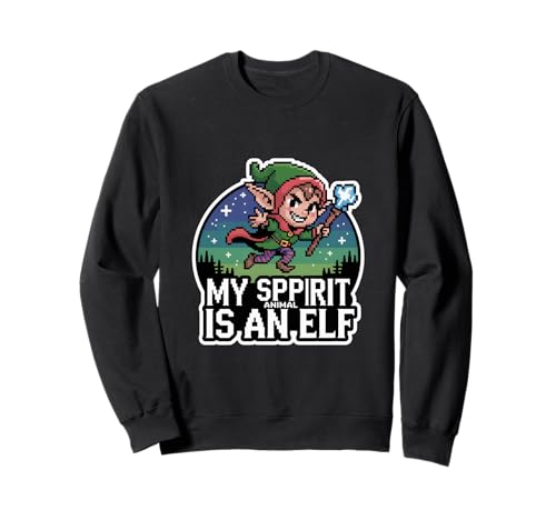 My Spirit Animal ist EIN Elf, geeignet für Männer und Frauen. Sweatshirt My Spirit Animal ist EIN Elf, geeignet für Männer und Frauen. Sweatshirt von Nerdy Spirit Animals Products