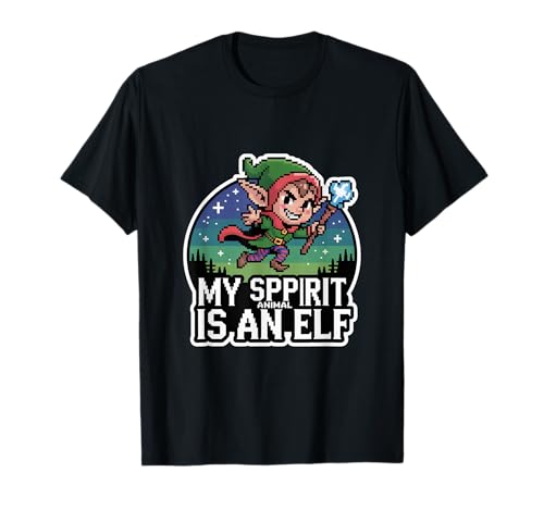 My Spirit Animal ist EIN Elf, geeignet für Männer und Frauen. T-Shirt My Spirit Animal ist EIN Elf, geeignet für Männer und Frauen. T-Shirt von Nerdy Spirit Animals Products