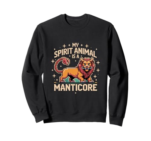My Spirit Animal ist EIN Mantikor, geeignet für Männer und Frauen. Sweatshirt von Nerdy Spirit Animals Products