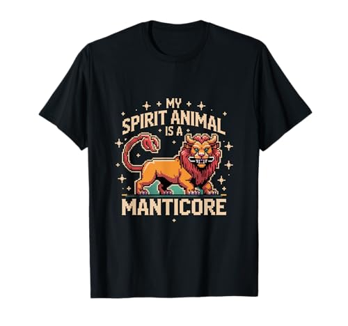 My Spirit Animal ist EIN Mantikor, geeignet für Männer und Frauen. T-Shirt My Spirit Animal ist EIN Mantikor, geeignet für Männer und Frauen. T-Shirt von Nerdy Spirit Animals Products