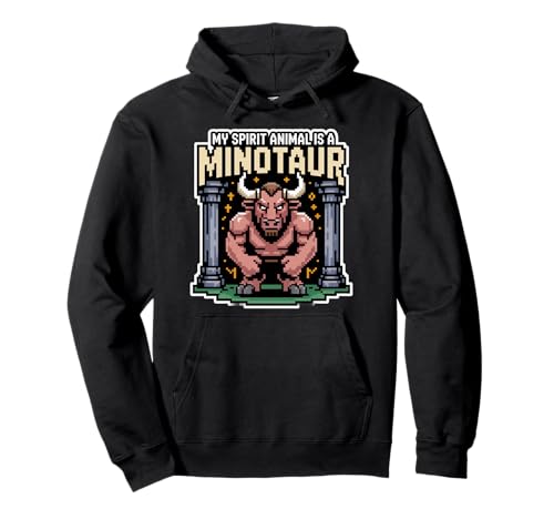 My Spirit Animal ist EIN Minotaurus, geeignet für Männer und Frauen. Pullover Hoodie My Spirit Animal ist EIN Minotaurus, geeignet für Männer und Frauen. Pullover Hoodie von Nerdy Spirit Animals Products