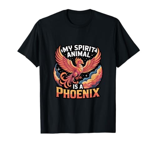 My Spirit Animal ist EIN Phönix, geeignet für Männer und Frauen. T-Shirt My Spirit Animal ist EIN Phönix, geeignet für Männer und Frauen. T-Shirt von Nerdy Spirit Animals Products