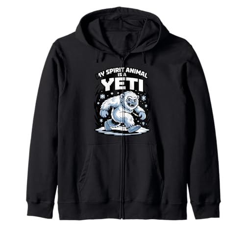 My Spirit Animal ist EIN Yeti, der für Männer und Frauen geeignet ist. Kapuzenjacke My Spirit Animal ist EIN Yeti, der für Männer und Frauen geeignet ist. Kapuzenjacke von Nerdy Spirit Animals Products
