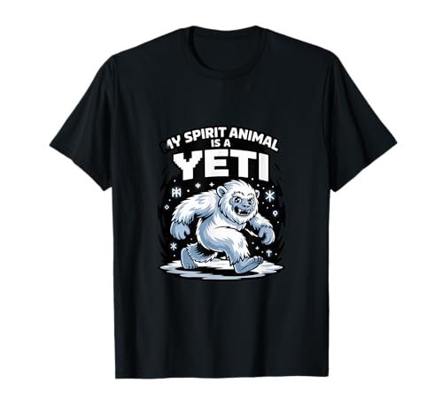 My Spirit Animal ist EIN Yeti, der für Männer und Frauen geeignet ist. T-Shirt von Nerdy Spirit Animals Products