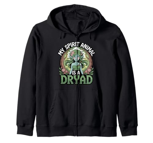 My Spirit Animal ist eine Dryade, die für Männer und Frauen geeignet ist. Kapuzenjacke My Spirit Animal ist eine Dryade, die für Männer und Frauen geeignet ist. Kapuzenjacke von Nerdy Spirit Animals Products