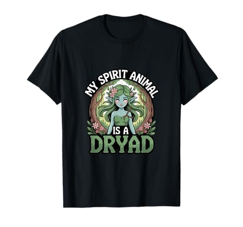 My Spirit Animal ist eine Dryade, die für Männer und Frauen geeignet ist. T-Shirt My Spirit Animal ist eine Dryade, die für Männer und Frauen geeignet ist. T-Shirt von Nerdy Spirit Animals Products