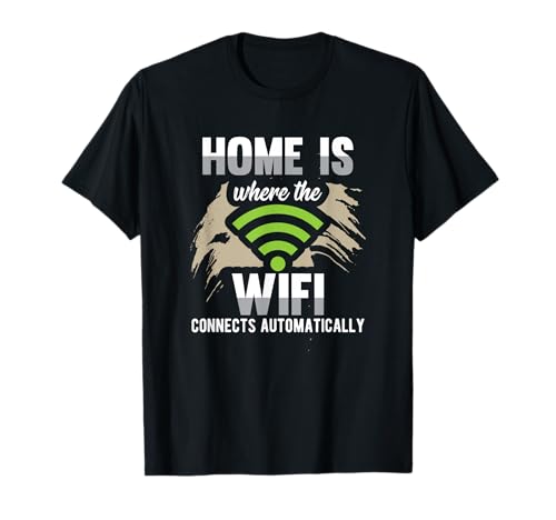 Admin, Nerd, Gamer, Wlan Design I Informatiker, Zocker Motiv T-Shirt Admin, Nerd, Gamer, Wlan Design I Informatiker, Zocker Motiv T-Shirt von Funshirt Geschenk-Idee für Computer Nerds