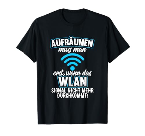 Admin, Nerd, Gamer, Wlan Design I Informatiker, Zocker Motiv T-Shirt Admin, Nerd, Gamer, Wlan Design I Informatiker, Zocker Motiv T-Shirt von Funshirt Geschenk-Idee für Computer Nerds