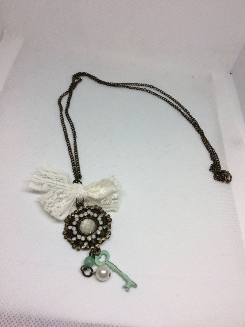 Long Vintage Steam Punk Halskette Long Vintage Steam Punk Halskette von NerdyFluttershy