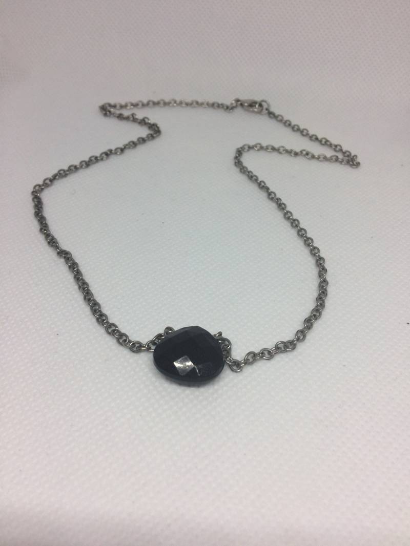 Schwarze Perlen Halskette Schwarze Perlen Halskette von NerdyFluttershy