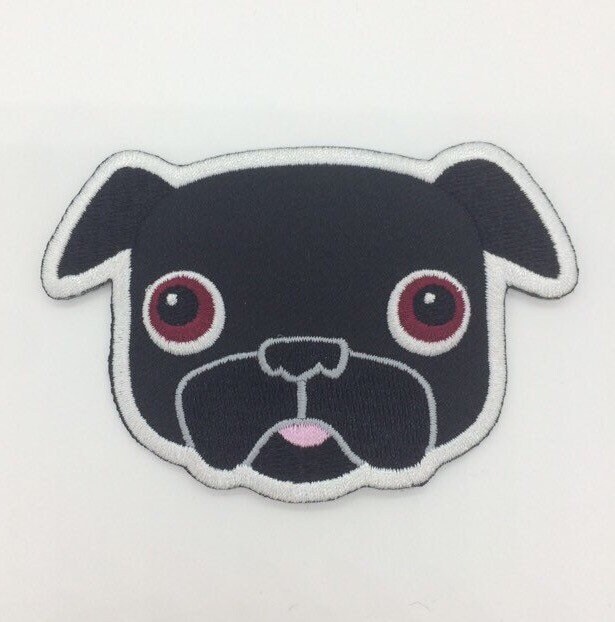 Buddy | Version 1 Mops Aufnäher/Patch von NerfectArtNovelties