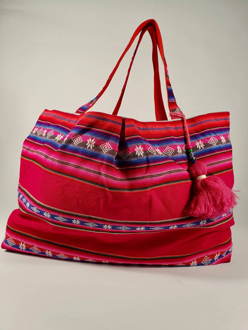 Tragetasche Urlaubstasche Peru Streifen von NeriaBags