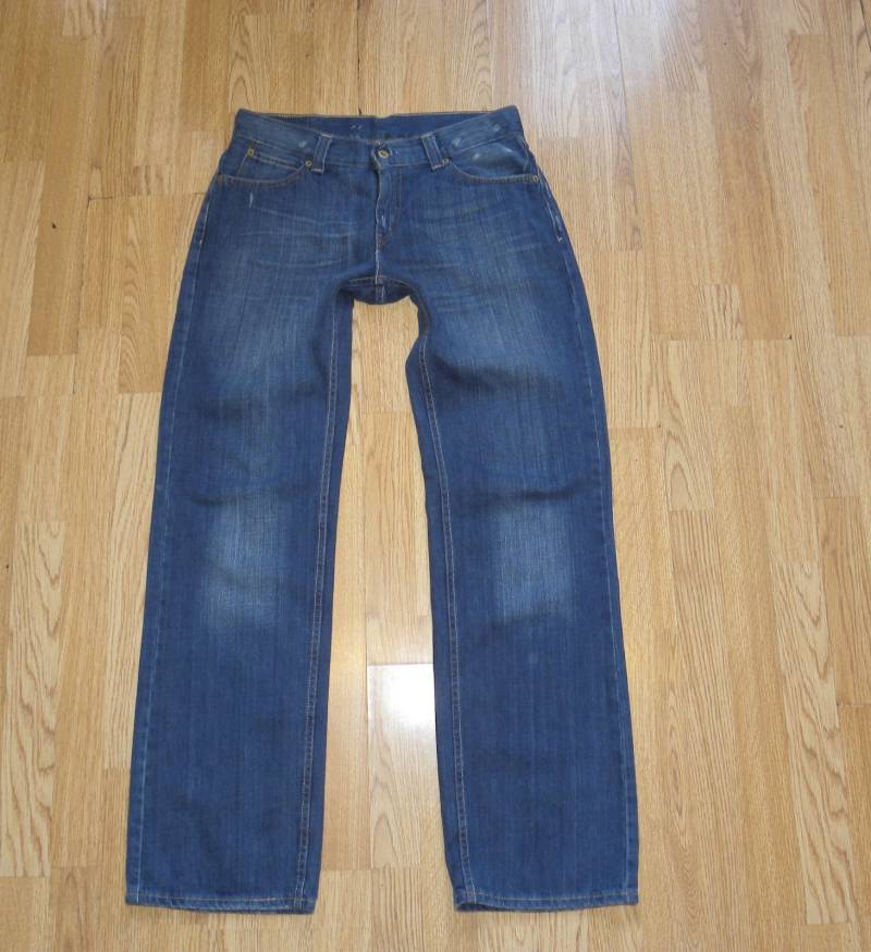 Vintage Vtg Blue Denim Levi " S 604 Zip Distressed Straight Leg Faded Jeans Sz W 30 L 34 Vintage Vtg Blue Denim Levi " S 604 Zip Distressed Straight Leg Faded Jeans Sz W 30 L 34 von NeringasVintageStore