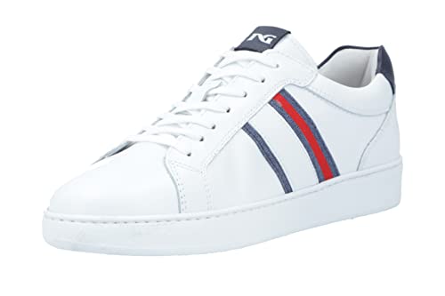 Nero Giardini Edel Herren-Sneaker aus Italien, Color:weiß, 11-Deutsch:46 von Nero Giardini