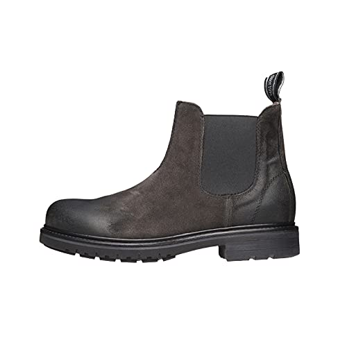 Nero Giardini I001853U Chelsea-Boots Für Herren Aus Wildleder - Kohle 40 EU von Nero Giardini