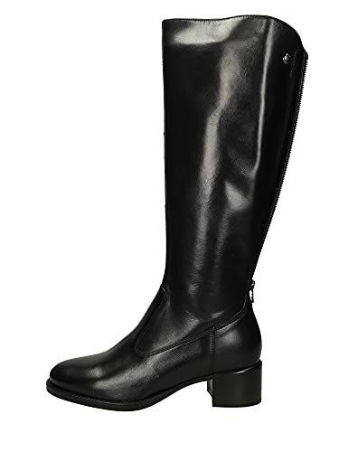 Nero Giardini I117561D Damenstiefel Aus Leder - Schwarz 41 EU von Nero Giardini