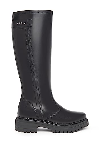 Nero Giardini I308956D Damenstiefel aus Leder, Schwarz , 37 EU von Nero Giardini