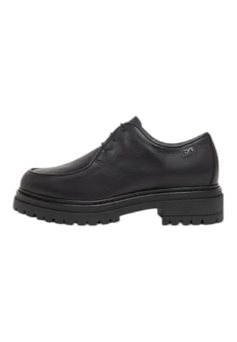 Nero Giardini I411411D Damen-Schnürschuhe aus Leder, Schwarz , 38 EU von Nero Giardini