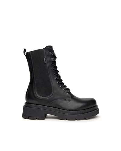 Nero Giardini I411943D Biker-Boots Für Damen Aus Leder - Schwarz 41 EU von Nero Giardini