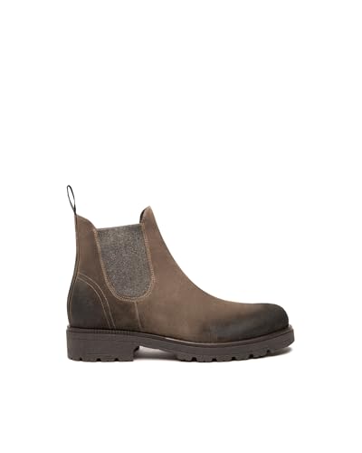 Nero Giardini I501012U Chelsea-Boots Für Herren Aus Wildleder - Beige 41 EU von Nero Giardini