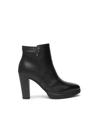 Nero Giardini I513810D Damen-Stiefeletten Aus Leder - Schwarz 41 EU von Nero Giardini