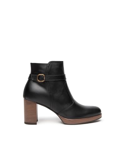 Nero Giardini I513820D Damen-Stiefeletten Aus Leder - Schwarz 36 EU von Nero Giardini