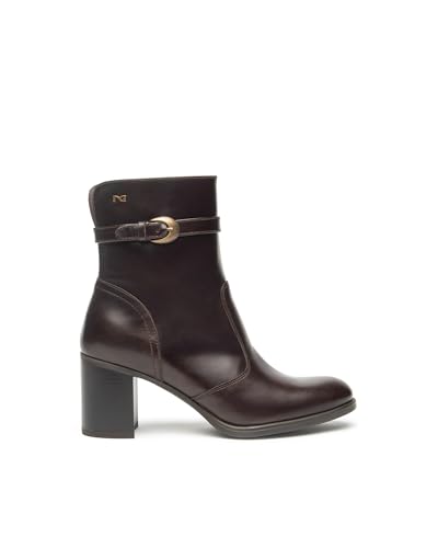 Nero Giardini I513851D Damen-Stiefeletten Aus Leder - Haselnussbraun 36 EU von Nero Giardini
